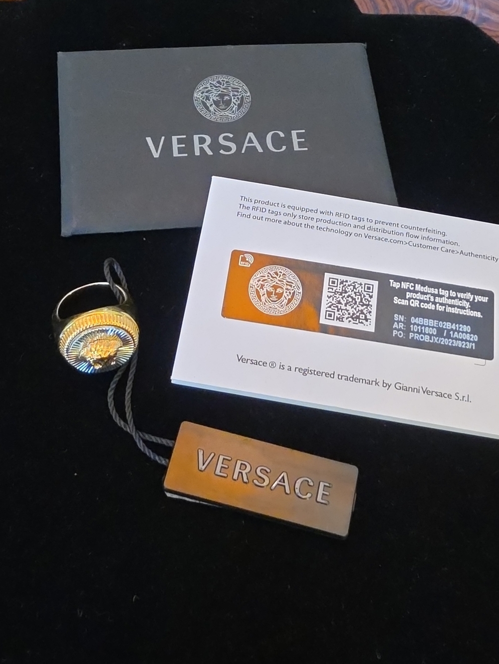 Versace Medusa Ring